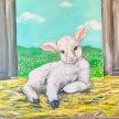 Spring Lamb Painting Experience image