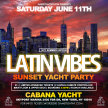 Sunset Cabana Yacht NYC Latin Vibes Party 2022 image