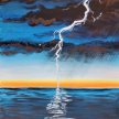 Lightning on the Water Painting Experience image