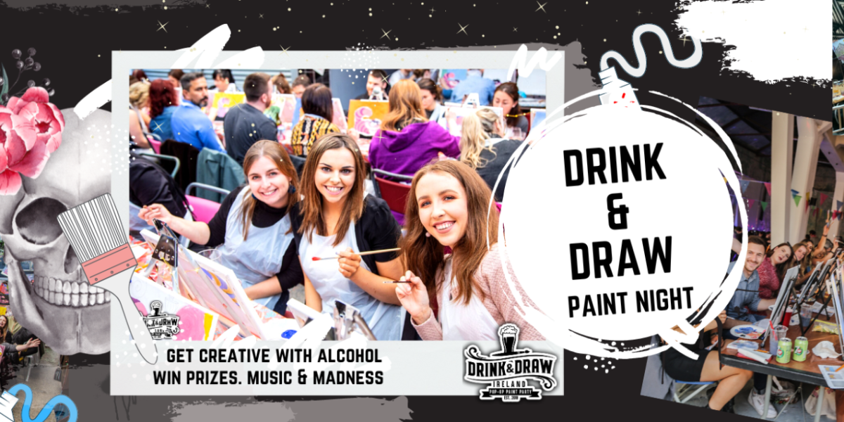 Buy tickets – Drink & Draw: Poolbeg Towers  Dublin – The Grand Social  (Ballroom), Fri 17 Nov 2023 6:30 PM - 8:30 PM