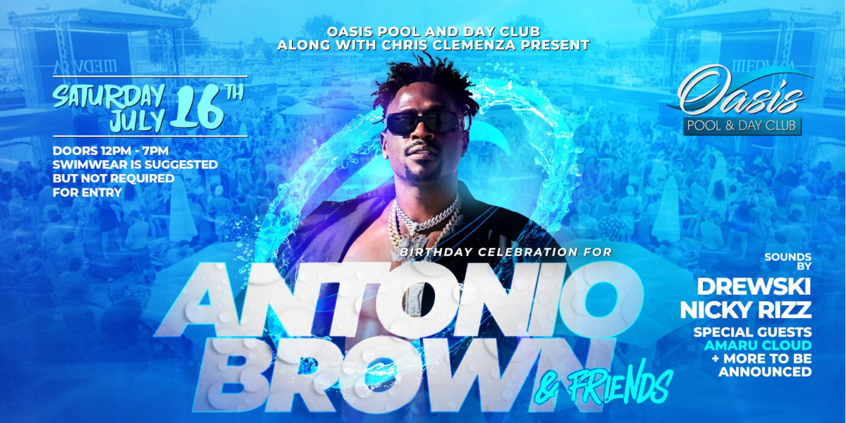 Buy tickets – Antonio Brown Pool Party! – Headliner Oasis Pool