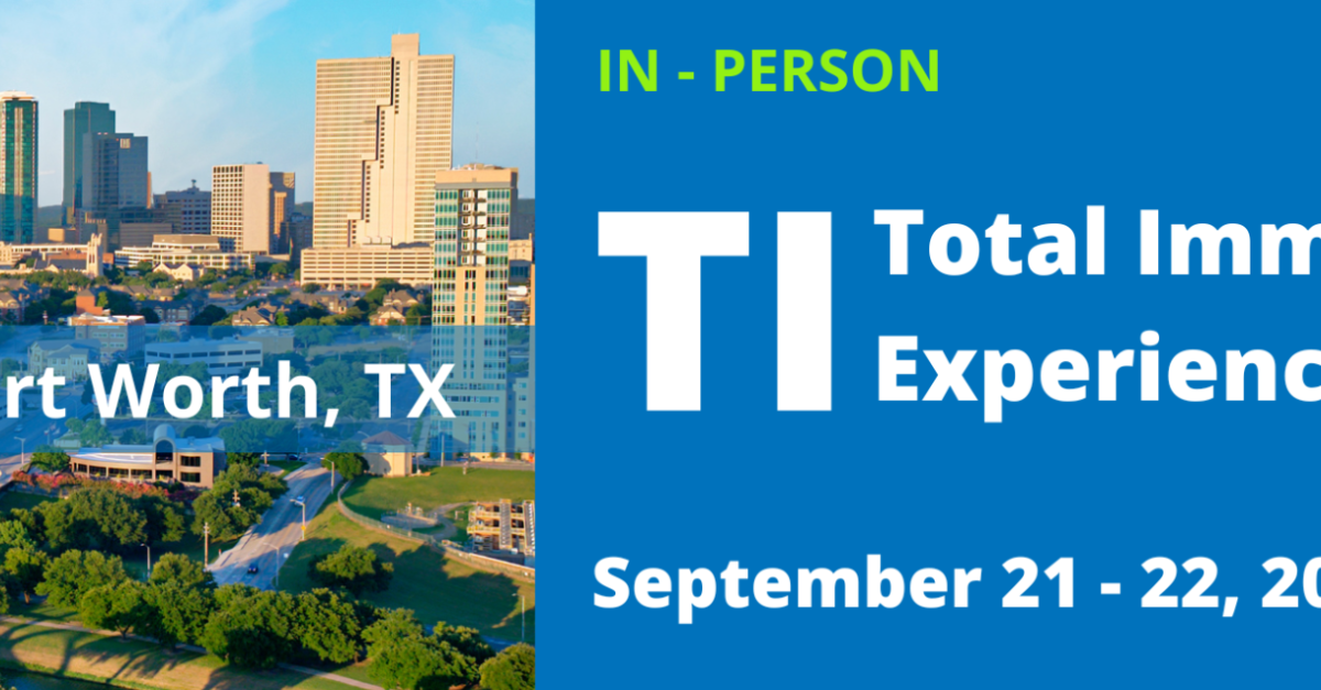 Buy tickets Total Immersion InPerson Experience, Fort Worth TX 2023