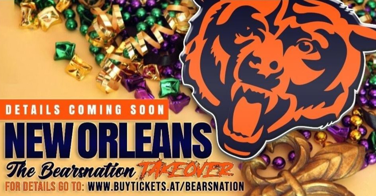 Chicago Bears invade New Orleans 2023/Epic 4Hour Open Premium Bar Day Party  Tickets, Sat, Nov 4, 2023 at 11:00 AM