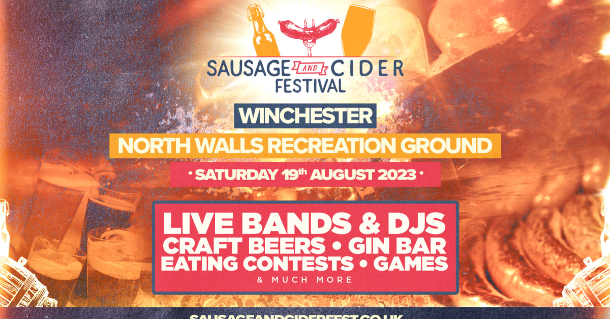 Buy tickets Sausage & Cider Fest Winchester North Walls