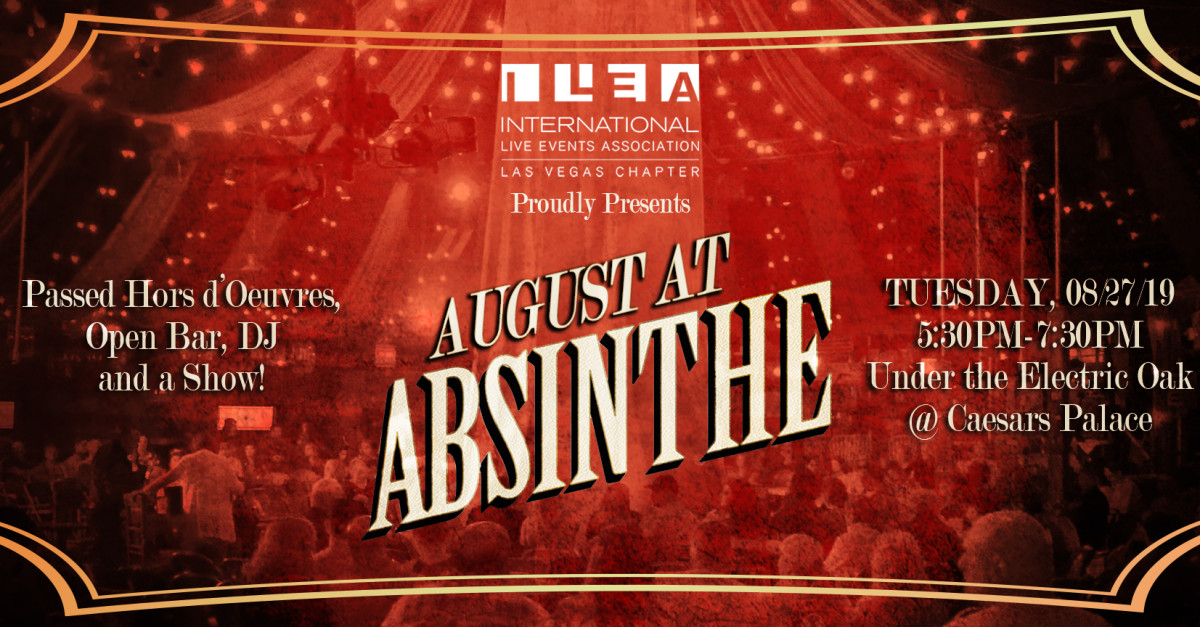 Buy tickets August at Absinthe Absinthe Vegas, Tue Aug 27, 2019 5