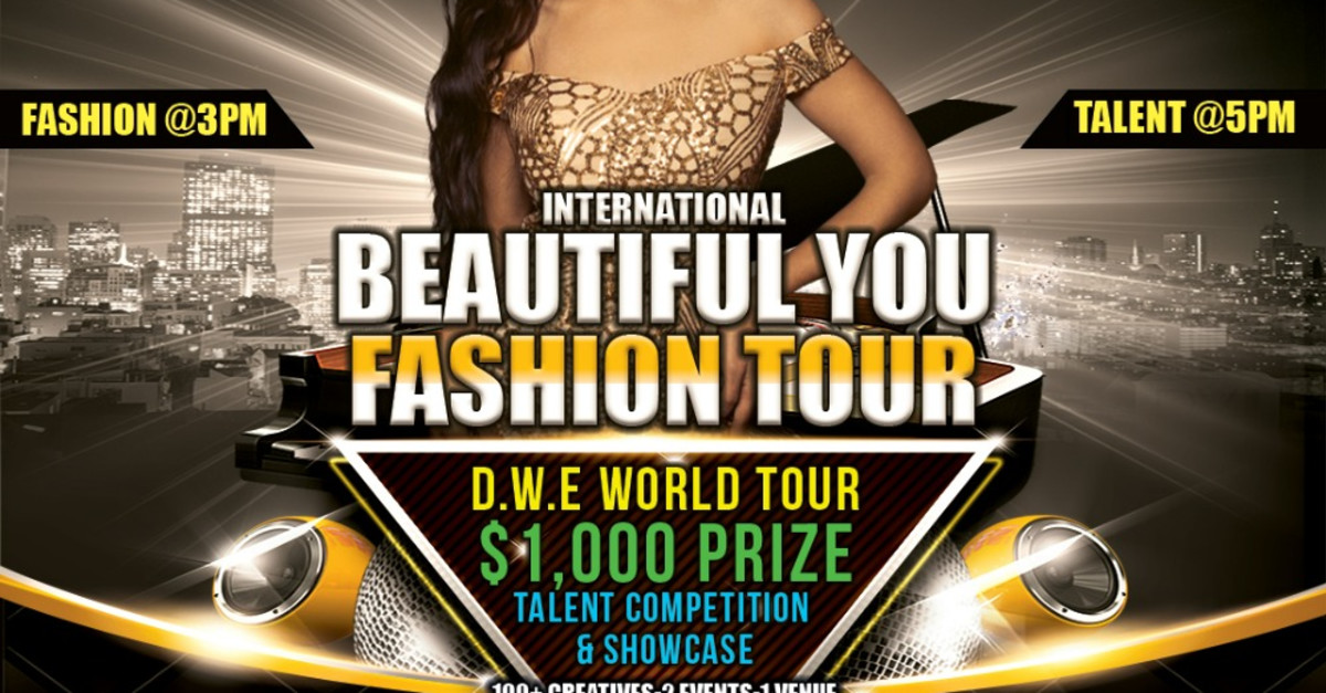 international beautiful you fashion tour