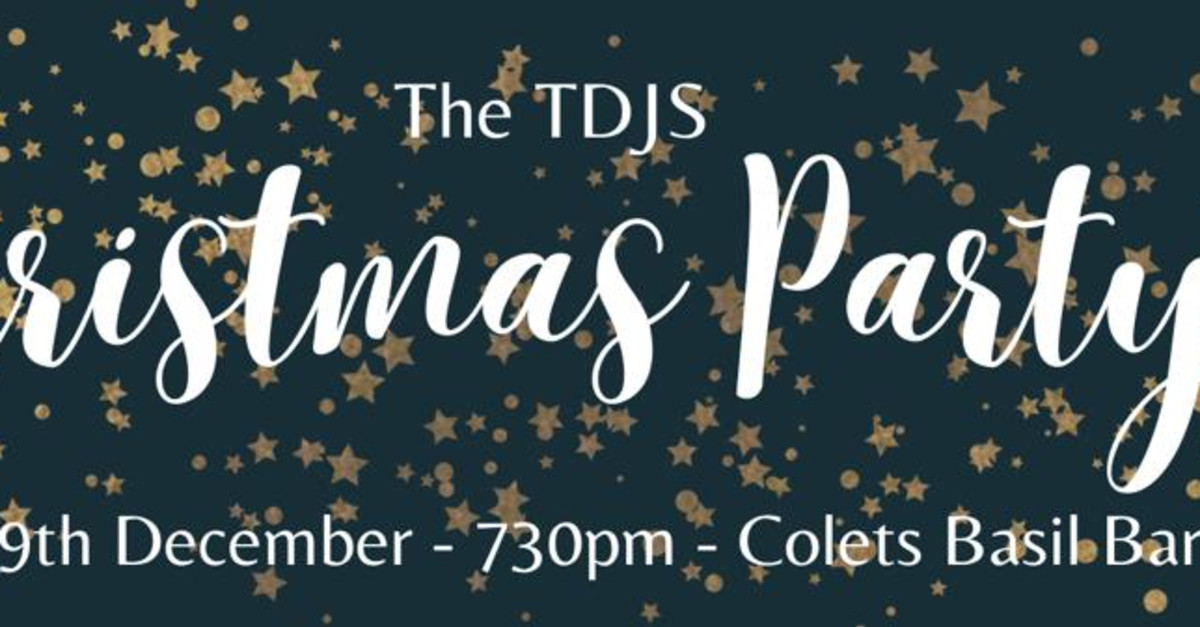 Buy tickets – TDJS Xmas Party 2022 – Colets Basil’s Bar, Sat 3 Dec 2022 ...