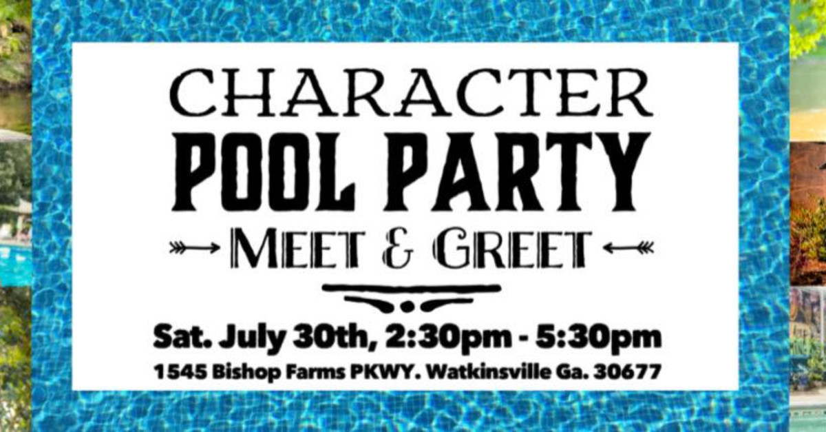 Character Pool Party