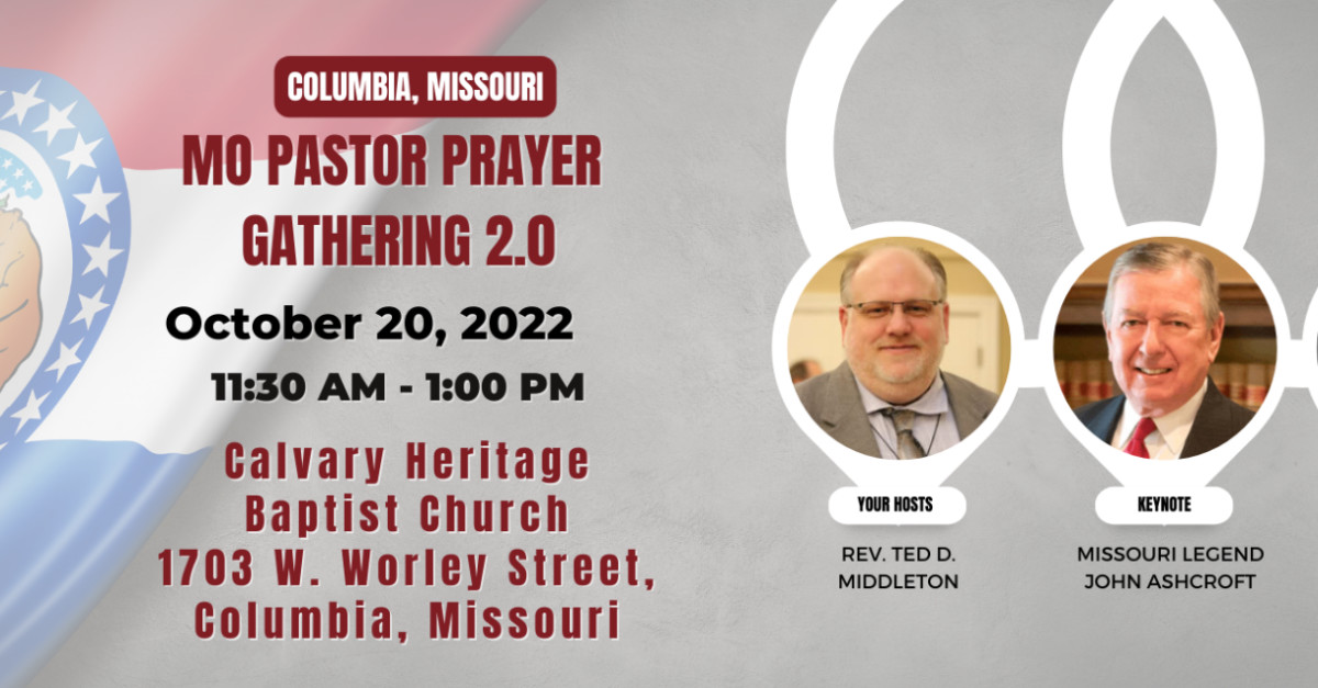 Get Free Tickets – Pastor Gathering - Columbia, MO – Calvary Heritage ...