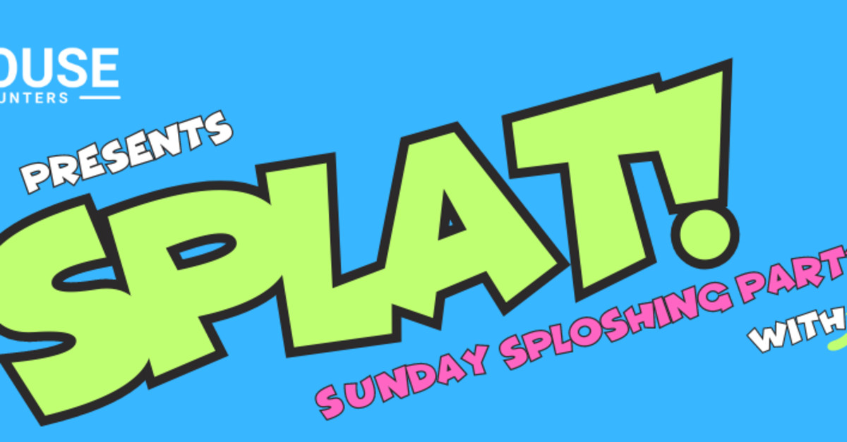 Splosh Party Invitations Let's SPLAT! – SPLAT! Sunday Sploshing Party with Messy Pup Gunge ...