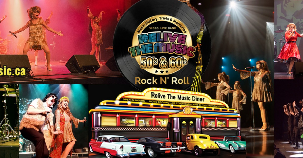 Buy tickets – Relive the Music 50s & 60s Rock n Roll SHOW – Sherbrooke ...