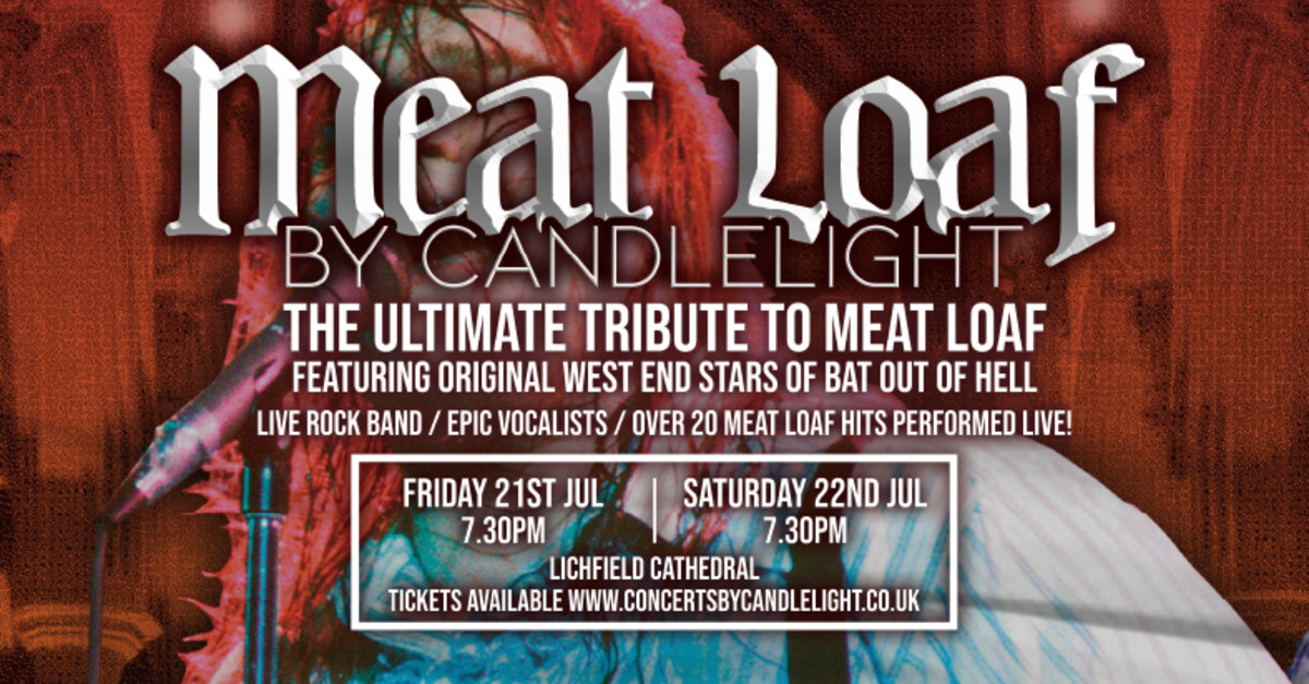 Buy ticket Meat Loaf By Candlelight at Lichfield Cathedral