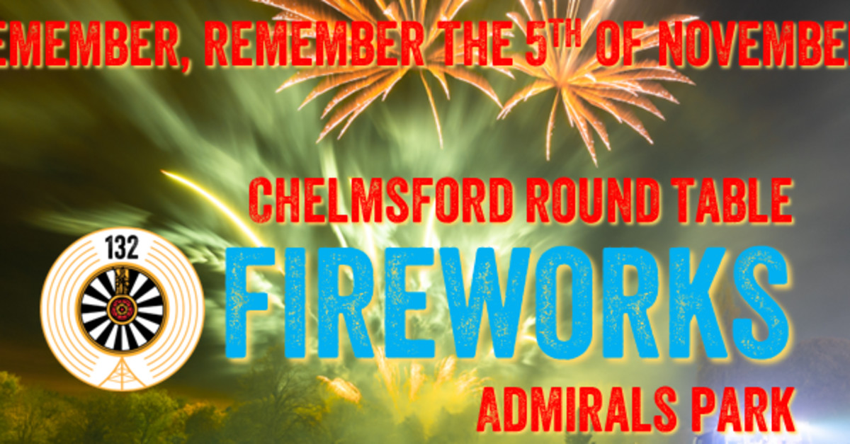 Sold Out Chelmsford Fireworks 2023 Admirals Park, Sat 4 Nov 2023 5
