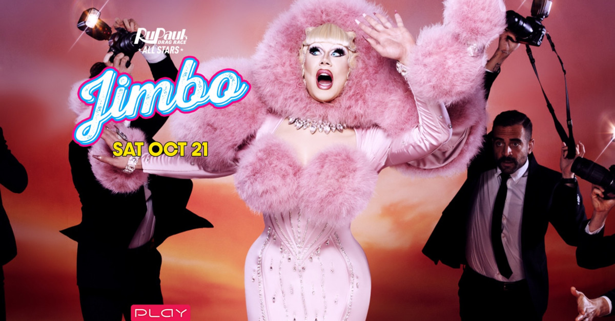 Buy tickets – Drag Race All Stars: Jimbo – Play Dance Bar, Sat Oct 21 ...