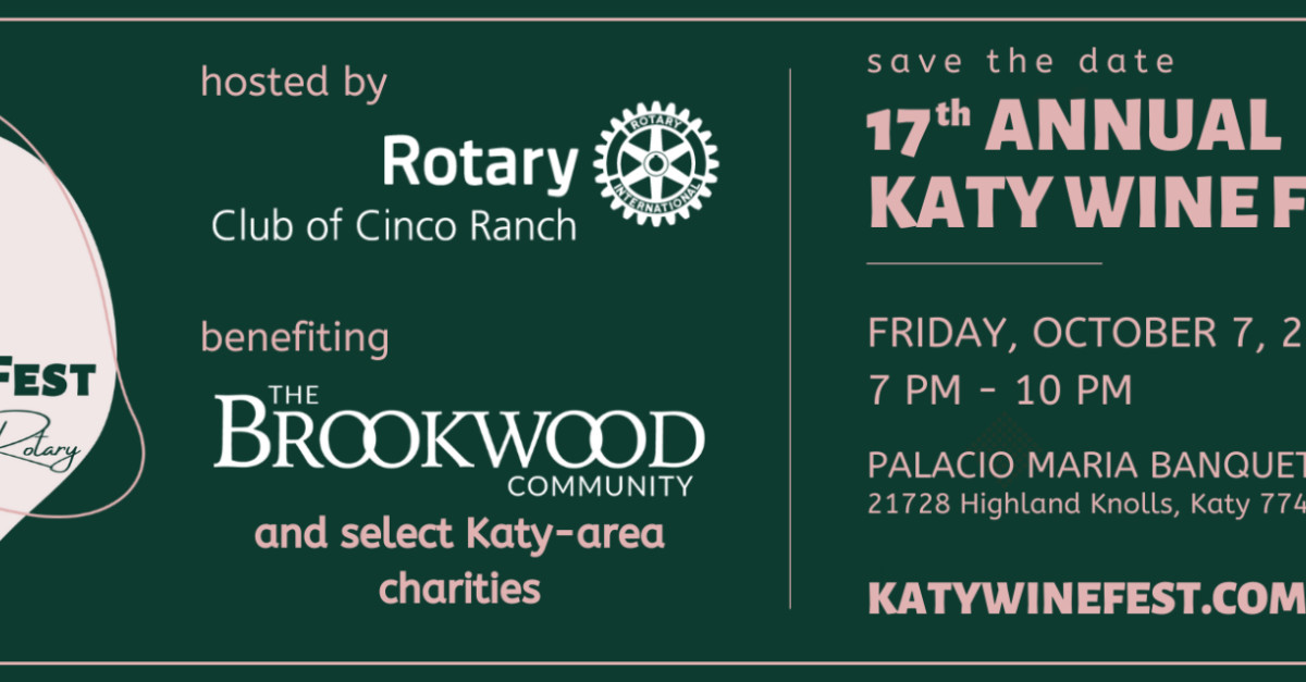 Buy tickets 17th Annual Katy Wine Fest Palacio Maria Banquet Hall