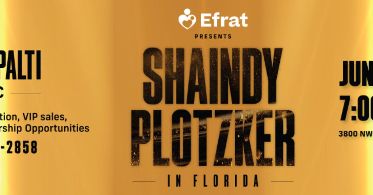 Buy tickets Shaindy Plotzker In Concert Lauderhill Performing Art