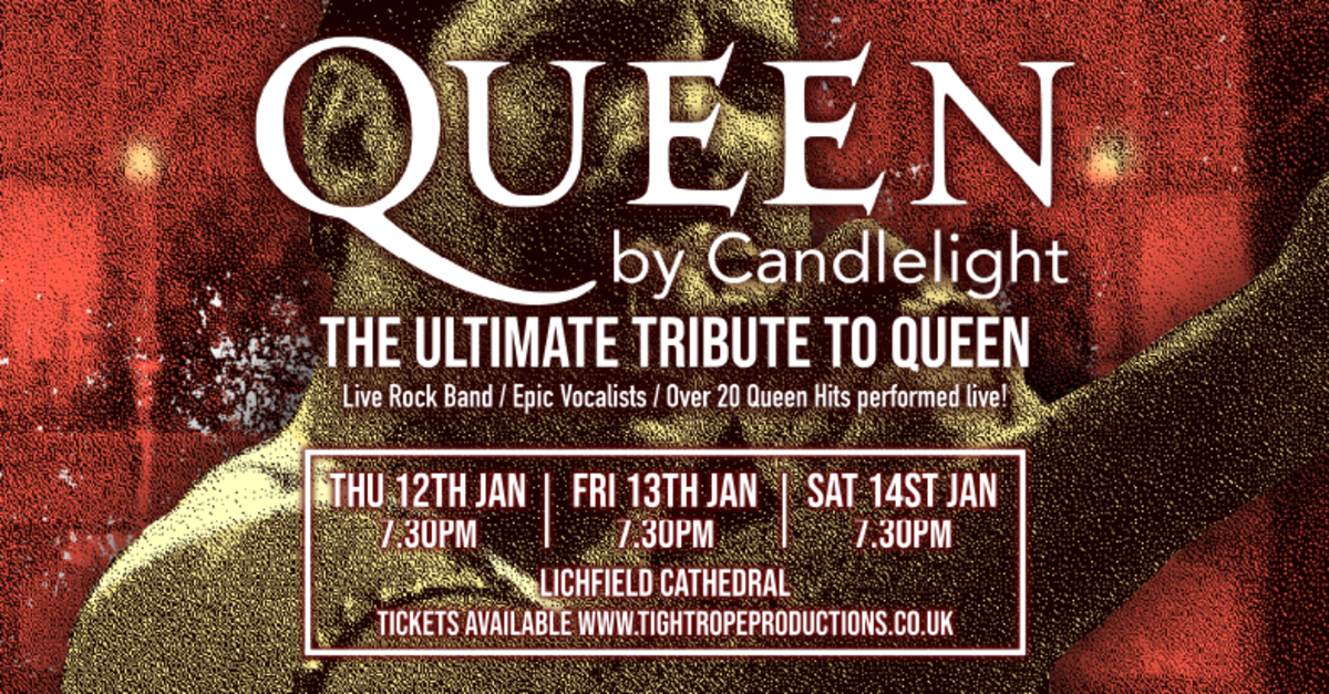 queen by candlelight tour 2023