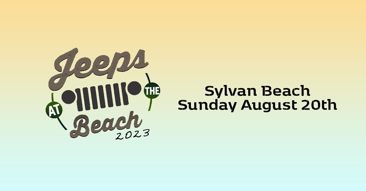 Buy tickets Jeeps at the Beach SYLVAN BEACH, NY Jeeps at the