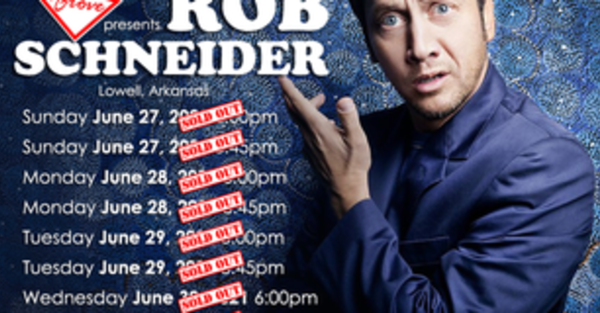 rob schneider comedy tour