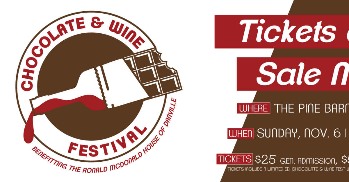 Buy tickets Chocolate & Wine Festival The Pine Barn Inn, Danville