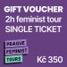 2h feminist  tour - Single ticket image