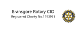 Bransgore Rotary CIO Registered Charity Number: 1193971