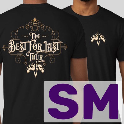 SM - PETRA 2024 Best for Last Official Tour Shirt [PETRA-BFL-SM] image