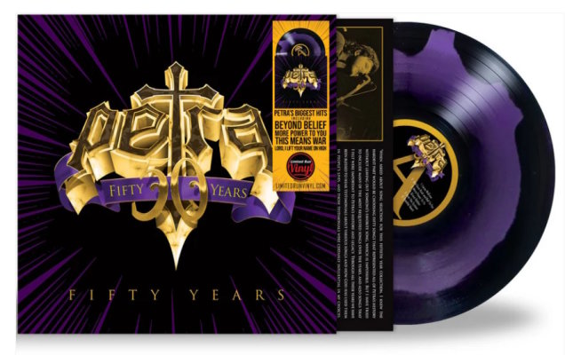 PETRA - FIFTY Purple Swirl Vinyl [PETRA50PURPLELP] image