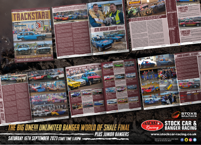 A4 Meeting Programme for Unlimited Banger World of Shale on  16 Sept 2023 & Autograph Book image