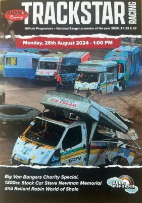 Meeting Programme for Monday 26 August 2024 image