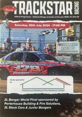 Meeting Programme for Saturday 20 July 2024 image