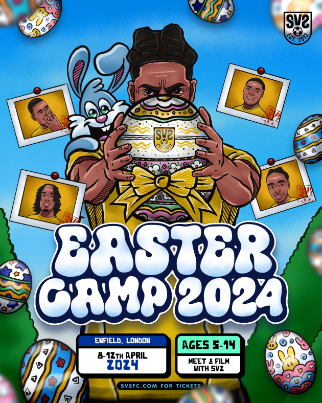 SECURE TICKETS NOW! SV2 Easter Camp 2024 Kingfisher Hall Academy