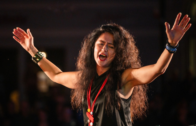Polina Shepherd conducting
