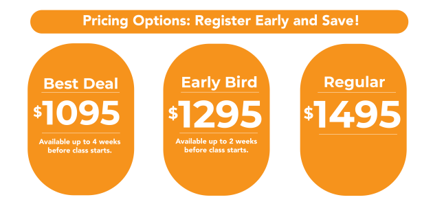 Pricing Options: Register Early and Save!