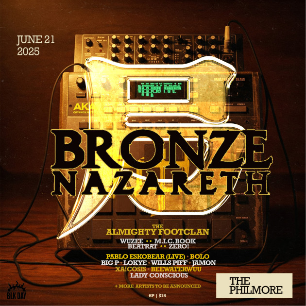 Buy tickets – BRONZE NAZARETH • WUZEE • ZERO!• M.I.C. BOOK