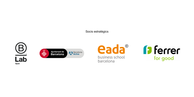 B Lab Spain, Ajuntament de Barcelona, Eada Business School, Ferrer, socis estratègics de Barcelona+B