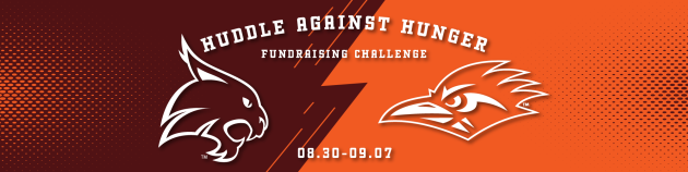 Huddle Against Hunger: UTSA vs. Texas State