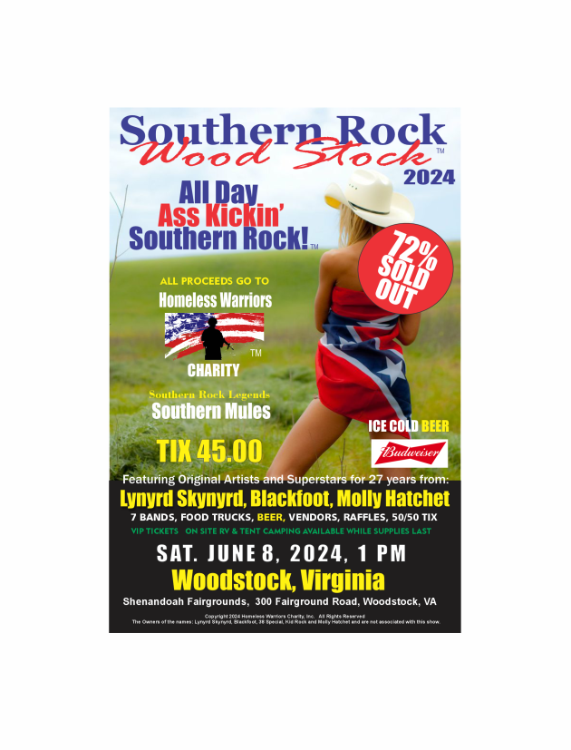 Buy tickets Woodstock, VA June 8, 2024 Shenandoah County Fairgrounds