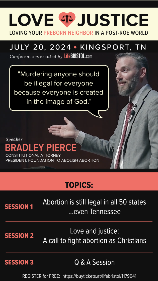 Love and Justice conference with Bradley Pierce