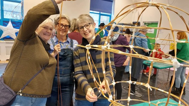 Lantern Making workshop at The Watershed Slaithwaite