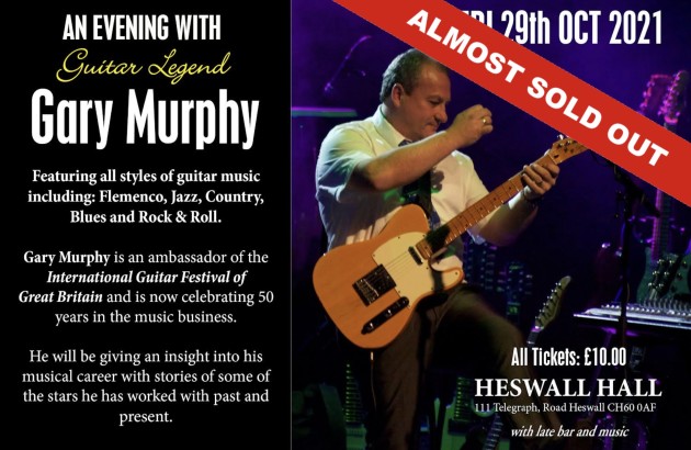 Heswall Hall - Gary Murphy: Guitar Legends