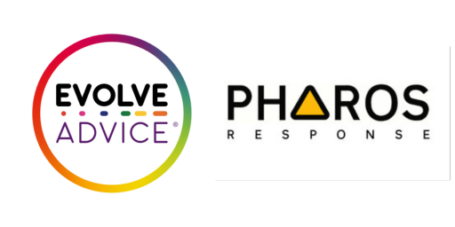 logos EVOLVE Advice Pharos