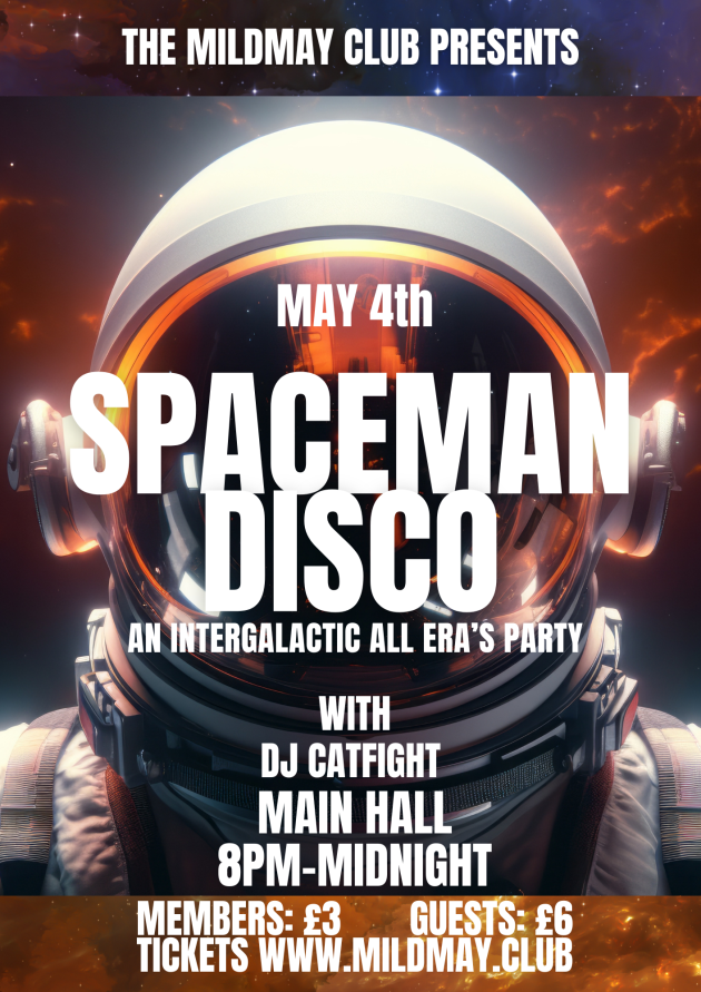 Buy tickets β SPACEMAN DISCO - An Intergalactic All Era's Party with DJ ...