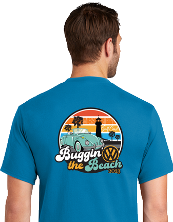 Buggin' the Beach 2023 show shirt