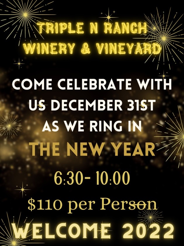 Buy tickets for NNN Winery New Years Eve Gourmet Dinner with Live Music