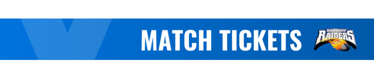 Match Tickets  Barrow Raiders