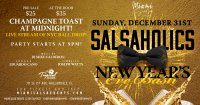 Salsaholics New Year's Eve Bash at Club Tropical image