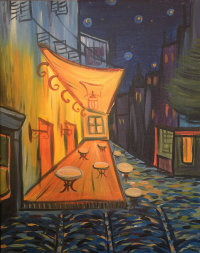 French Bistro Painting Experience image