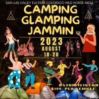CAMPING/GLAMPING/ JAMMIN FESTIVAL SAN LUIS VALLEY ELK PARK RANCH COLORADO image