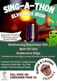 Sing-a-thon Elvis was Irish image